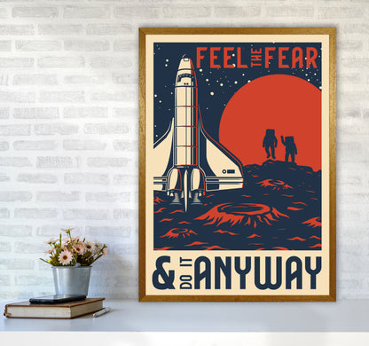 Outer Space Series - #17 Art Print by Jason Stanley A1 Print Only