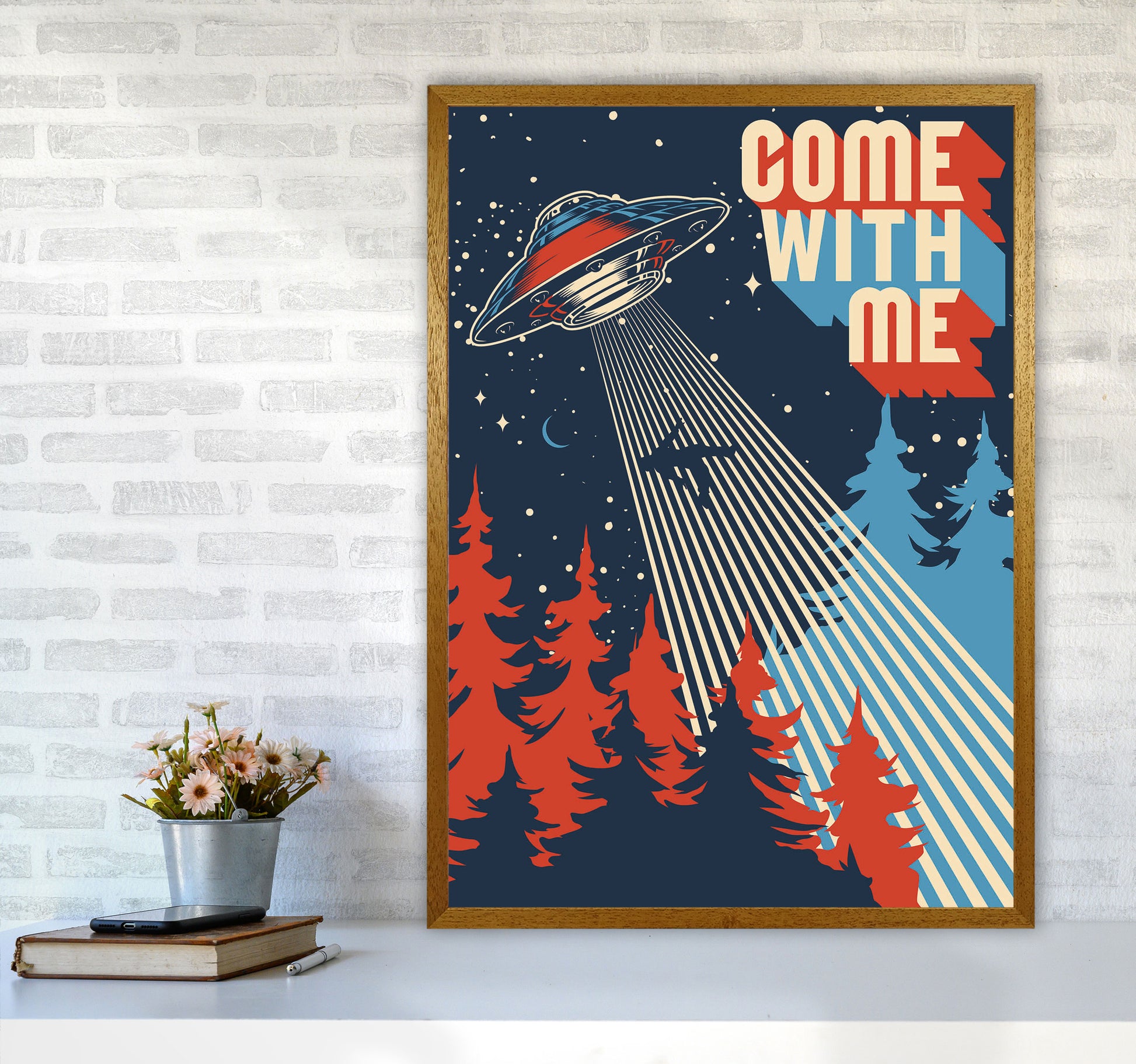 Outer Space Series - #7 Art Print by Jason Stanley A1 Print Only