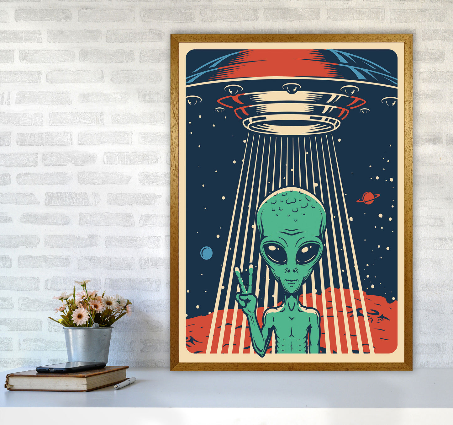 Outer Space Series - #5 Art Print by Jason Stanley A1 Print Only