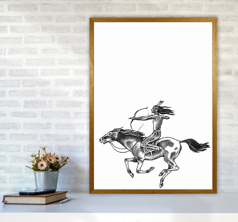 Native American Indian Art Print by Jason Stanley A1 Print Only