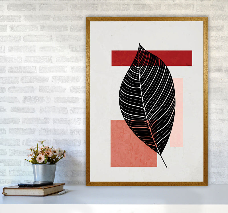Abstract Leaf Vibe II Art Print by Jason Stanley A1 Print Only