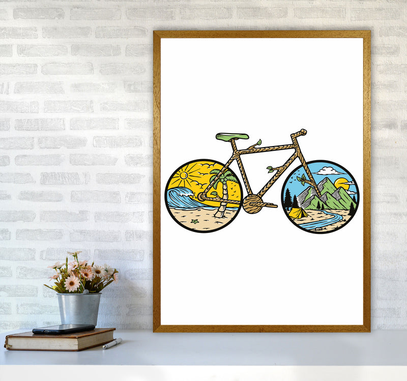 Best Bike Ride Ever Art Print by Jason Stanley A1 Print Only