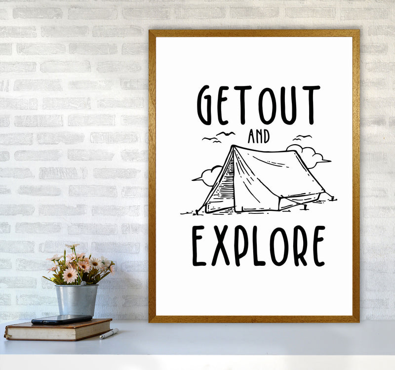 Get Out And Explore Art Print by Jason Stanley A1 Print Only