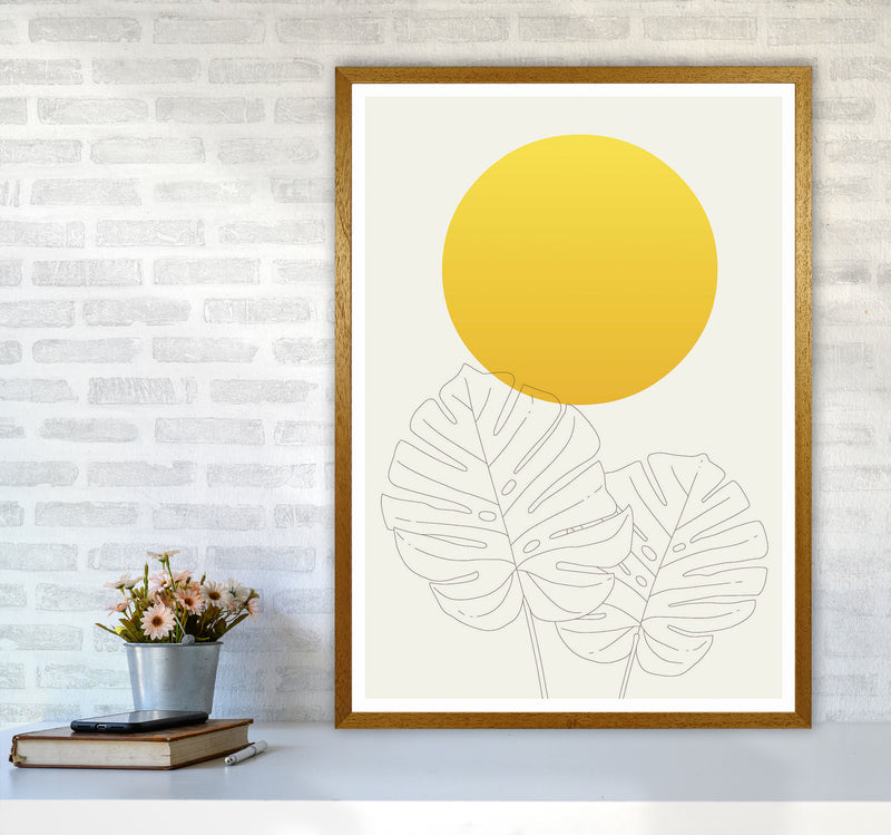 Botanical Yellow 1 Art Print by Jason Stanley A1 Print Only