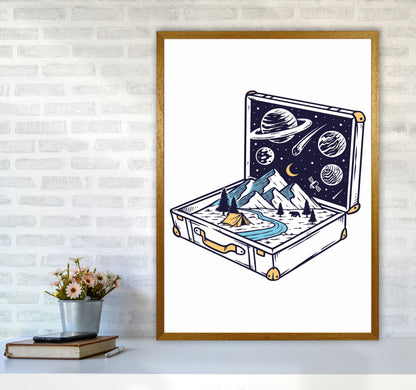 Carry On Carry All Art Print by Jason Stanley A1 Print Only