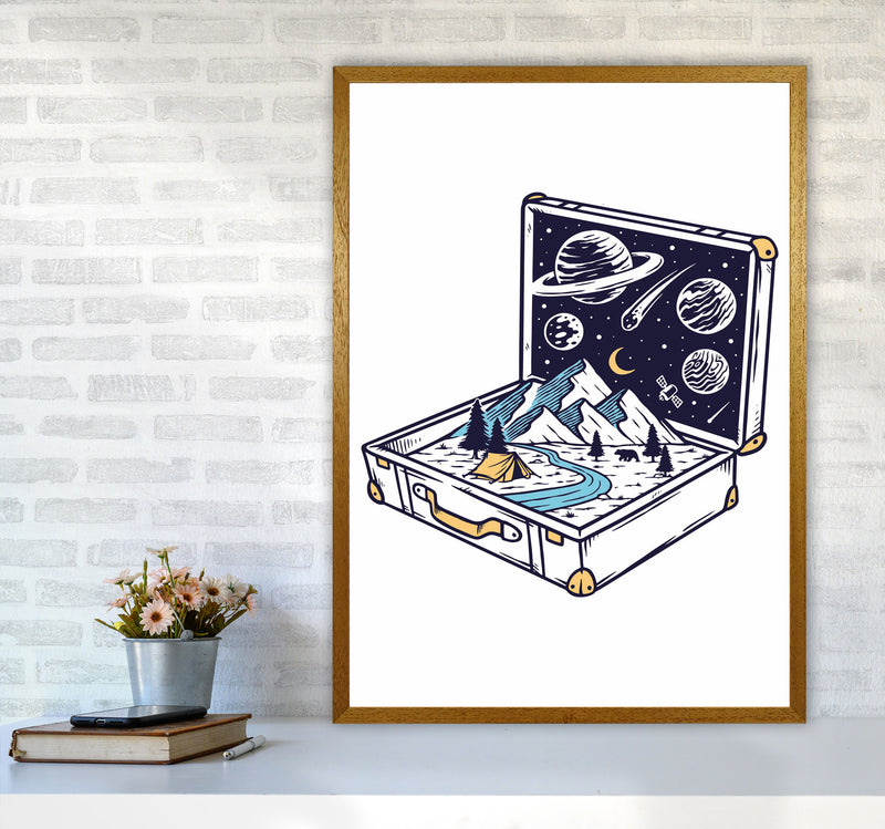 Carry On Carry All Art Print by Jason Stanley A1 Print Only