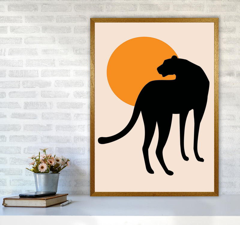 Leopard Sun Poster Art Print by Jason Stanley A1 Print Only