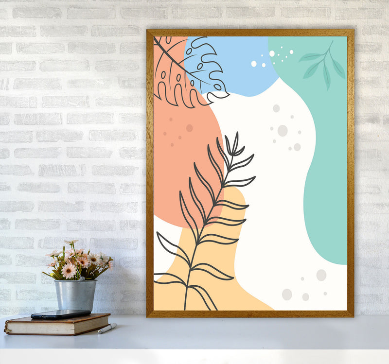 Abstract Leaves II Art Print by Jason Stanley A1 Print Only