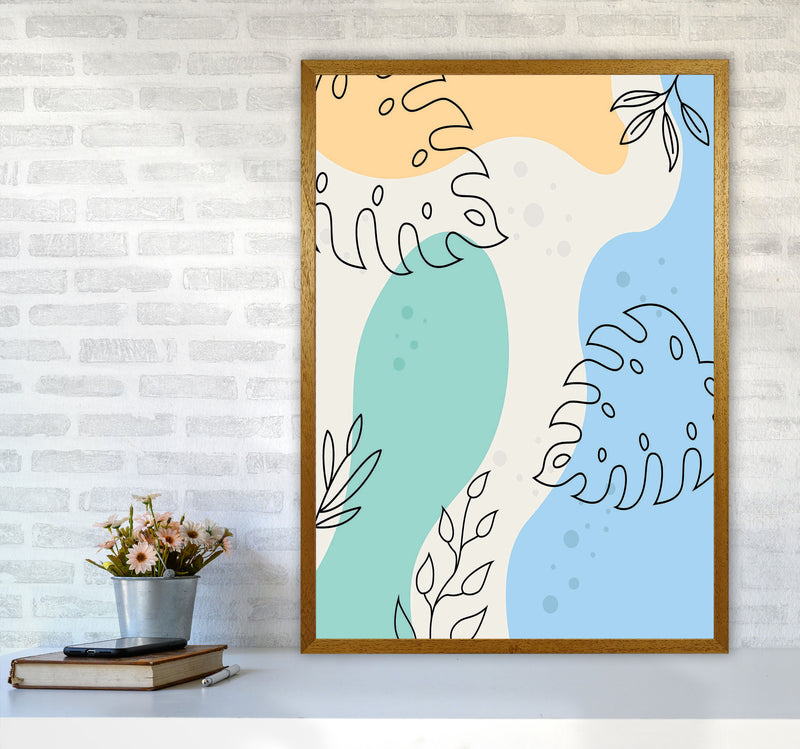 Abstract Leaves I Art Print by Jason Stanley A1 Print Only