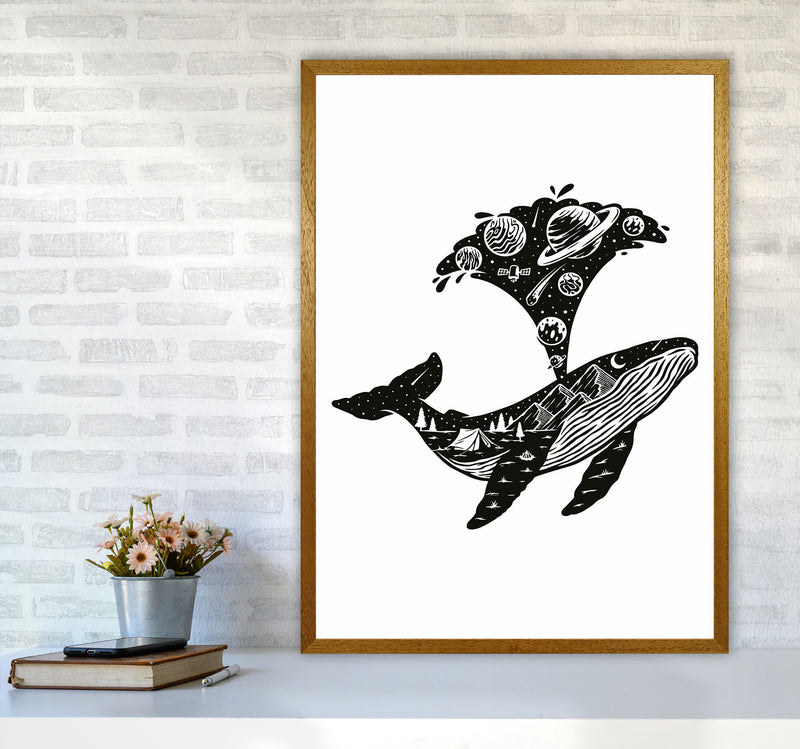 Humpback Universe Art Print by Jason Stanley A1 Print Only