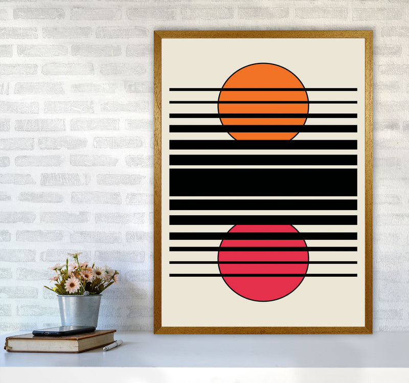 Geometric Suns Art Print by Jason Stanley A1 Print Only
