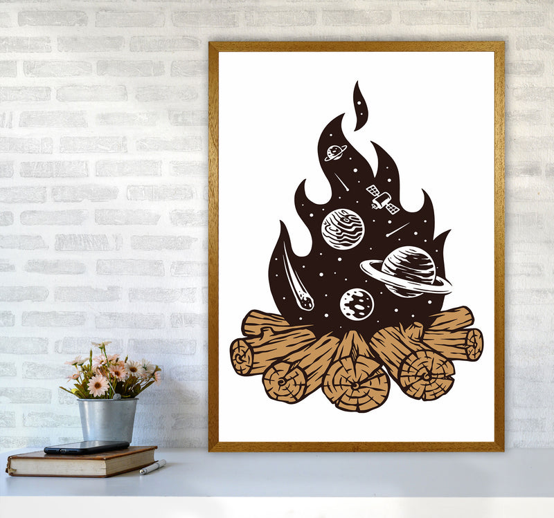 Mystical Fire Art Print by Jason Stanley A1 Print Only