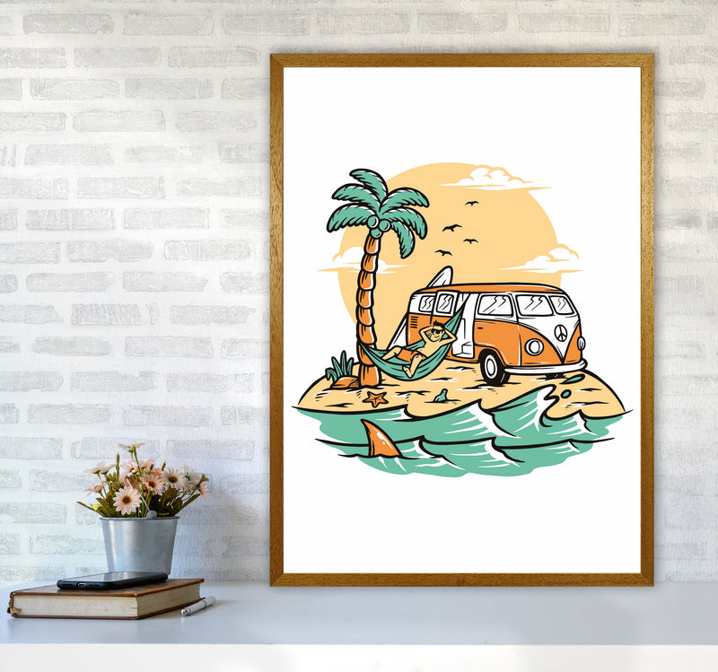 The Good Life Art Print by Jason Stanley A1 Print Only