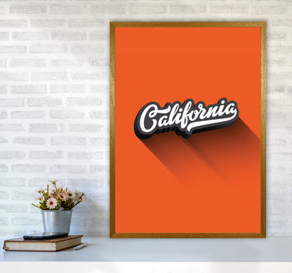 California Art Print by Jason Stanley A1 Print Only
