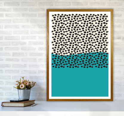 Blue Vibe 2 Art Print by Jason Stanley A1 Print Only
