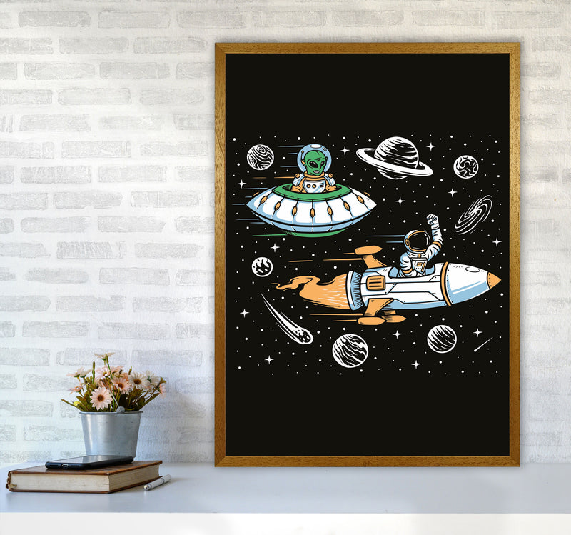 Space Rage Art Print by Jason Stanley A1 Print Only