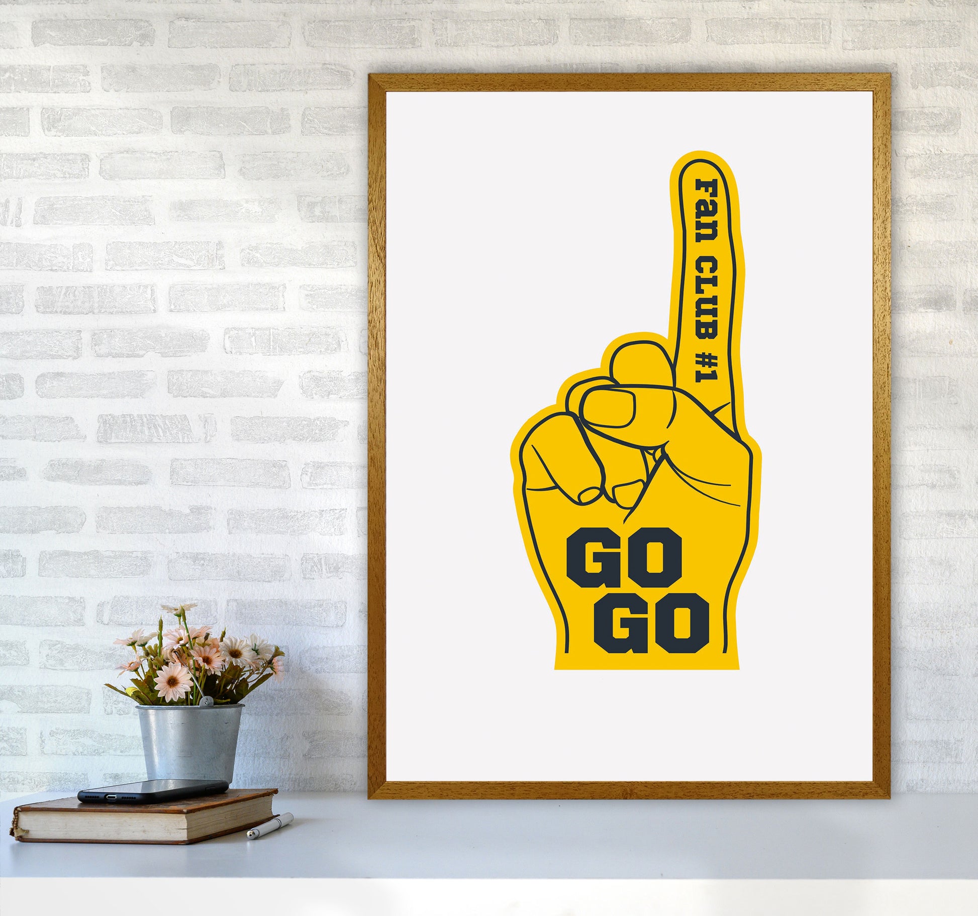 Fan Club Art Print by Jason Stanley A1 Print Only