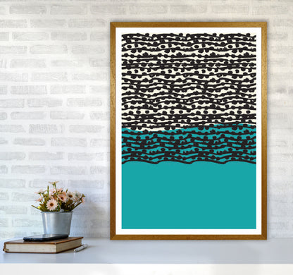 Blue Vibe Art Print by Jason Stanley A1 Print Only