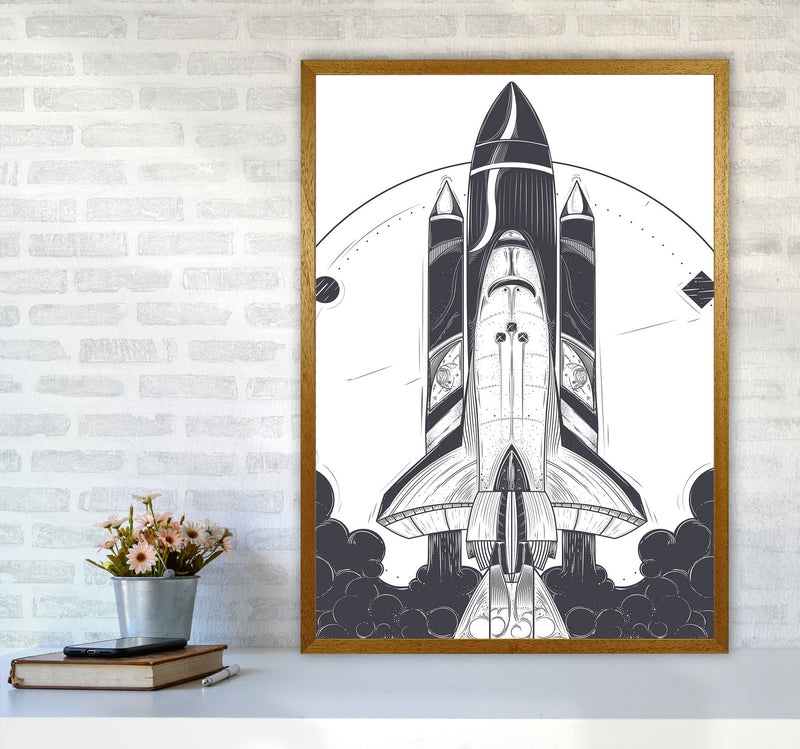 Blastoff! Art Print by Jason Stanley A1 Print Only