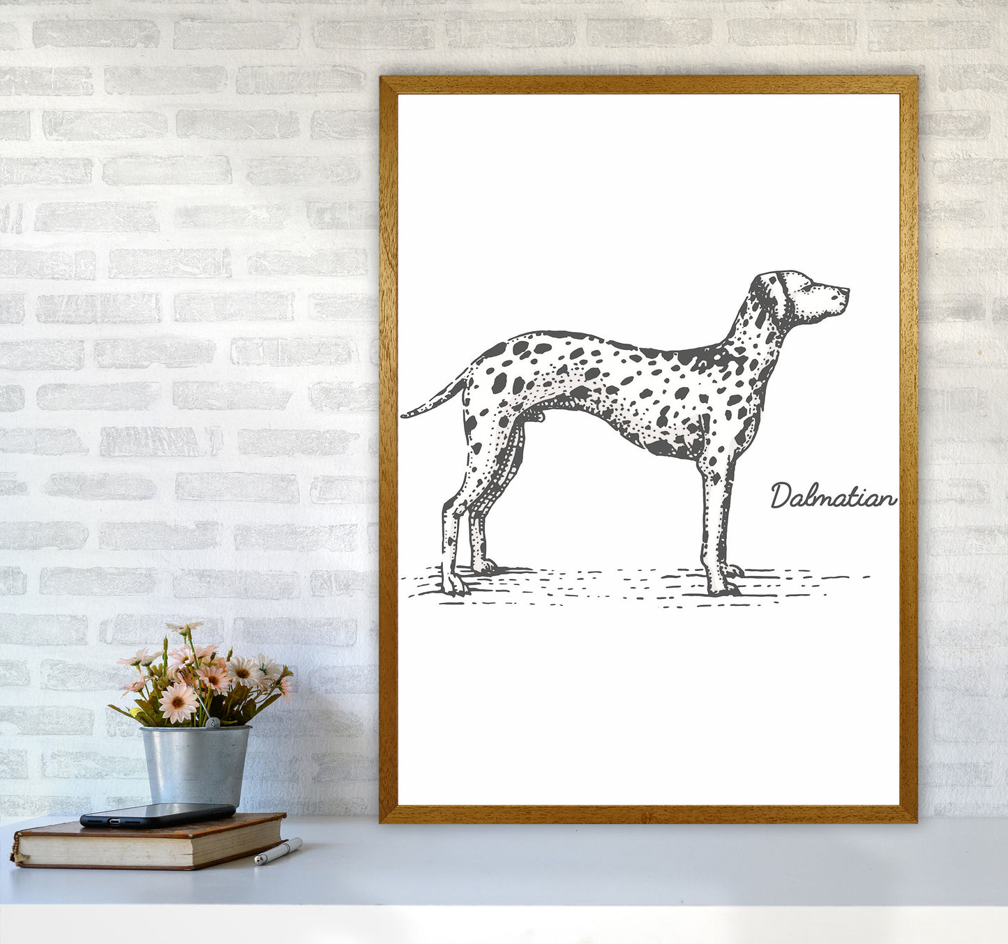 Dalmation Art Print by Jason Stanley A1 Print Only