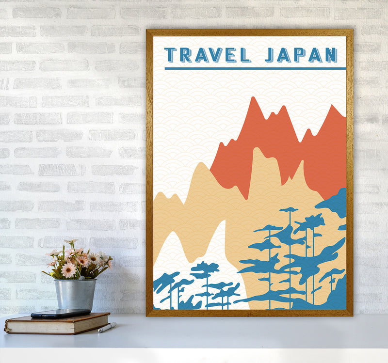Traval Japan Minimilism III Art Print by Jason Stanley A1 Print Only