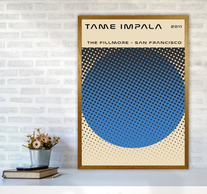Tame Impala Live In San Francisco Art Print by Jason Stanley A1 Print Only