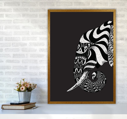 Ornate Elephant Art Print by Jason Stanley A1 Print Only