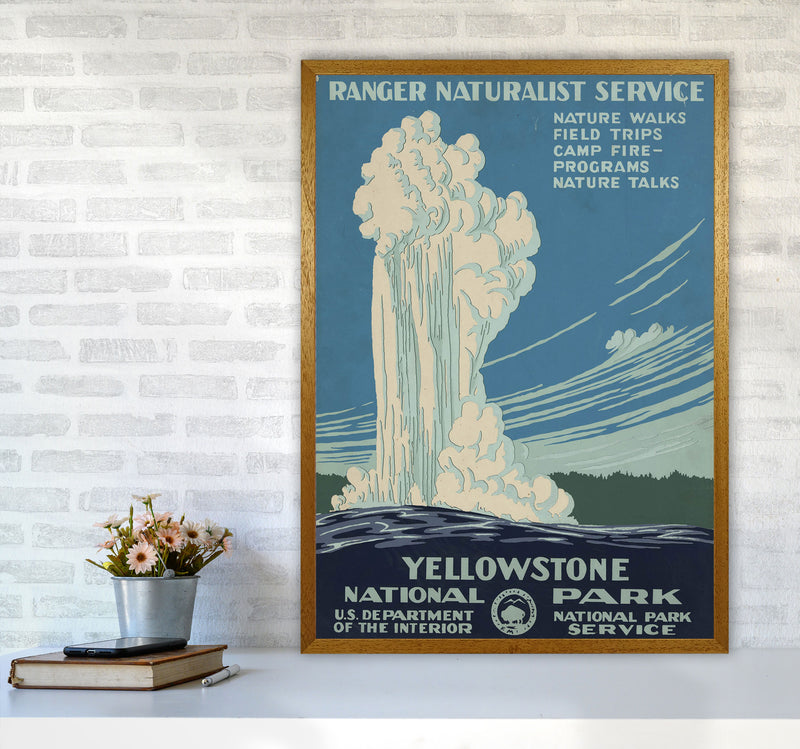 Yellowstone National Park Art Print by Jason Stanley A1 Print Only