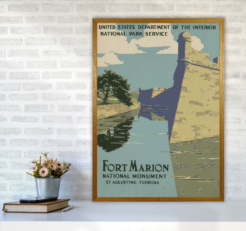 Fort Marion National Park Art Print by Jason Stanley A1 Print Only