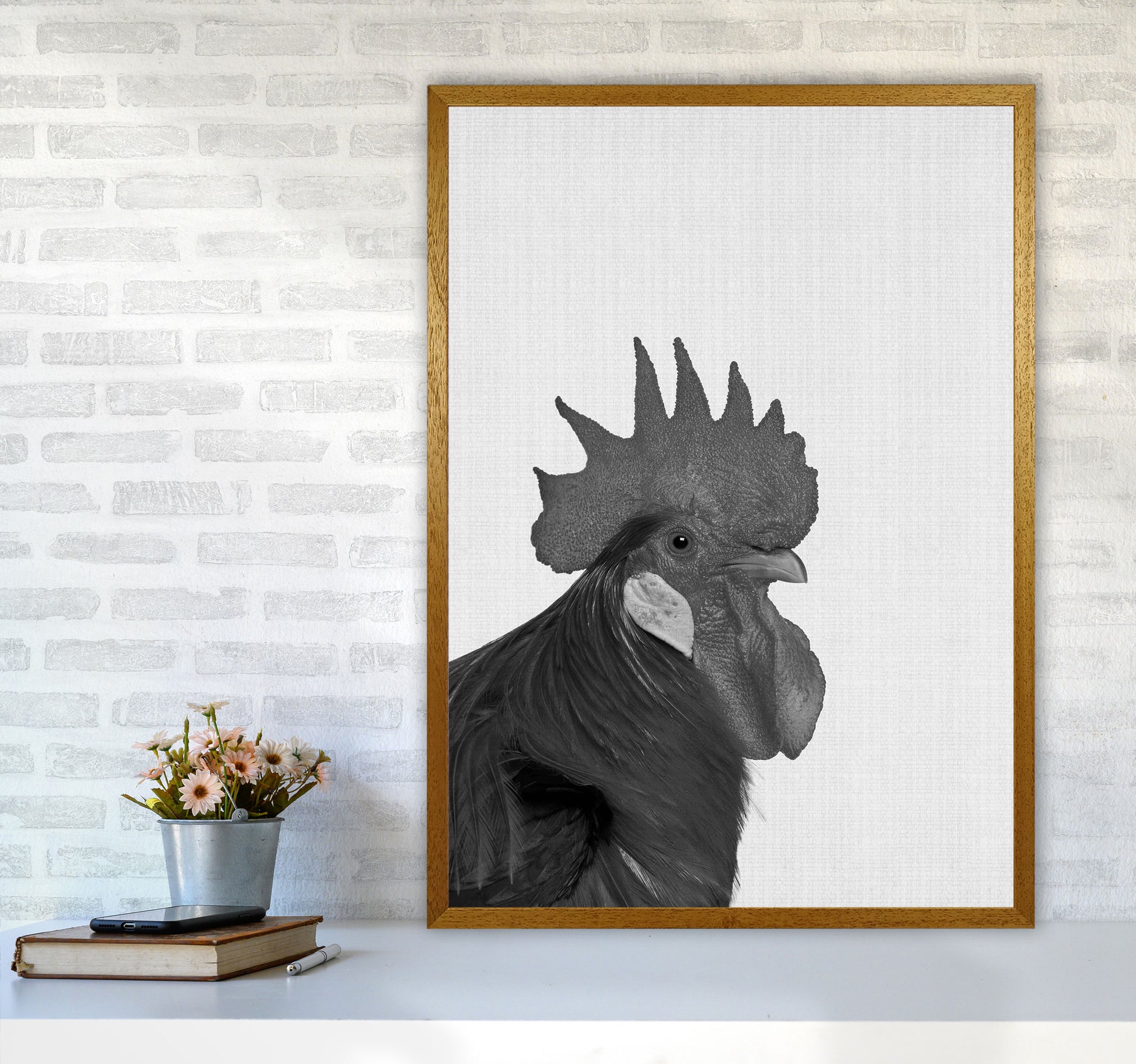 Cock A Doodle Doo Art Print by Jason Stanley A1 Print Only