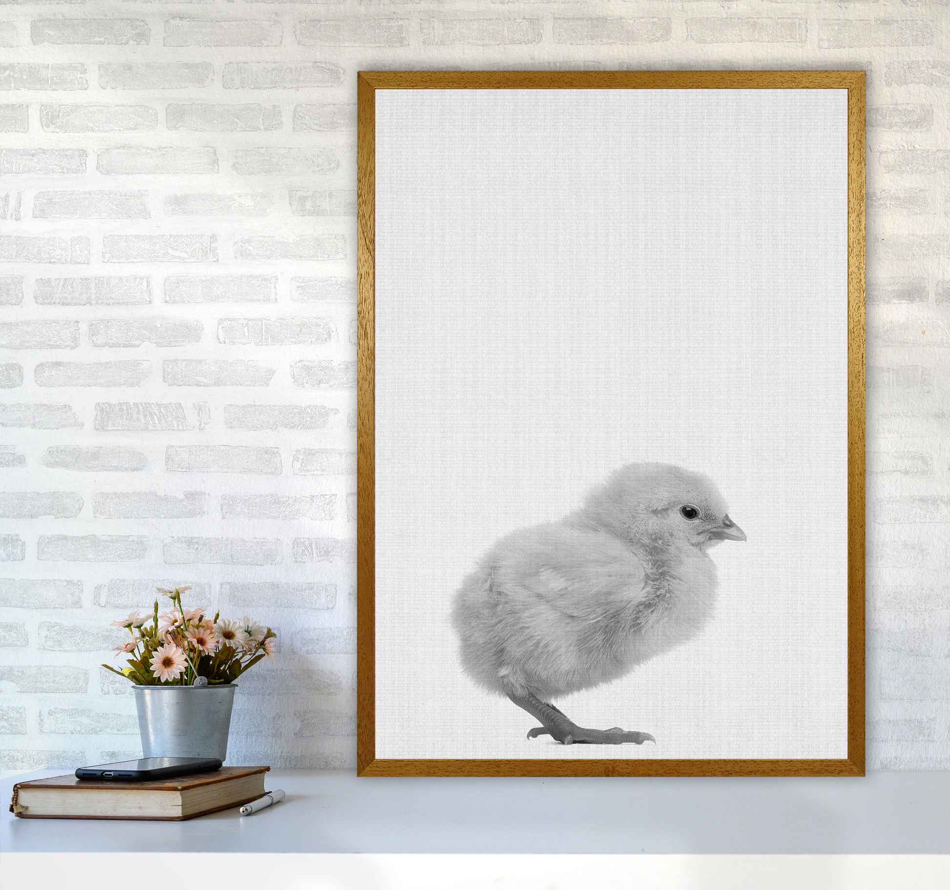 2X3_Chick Art Print by Jason Stanley A1 Print Only