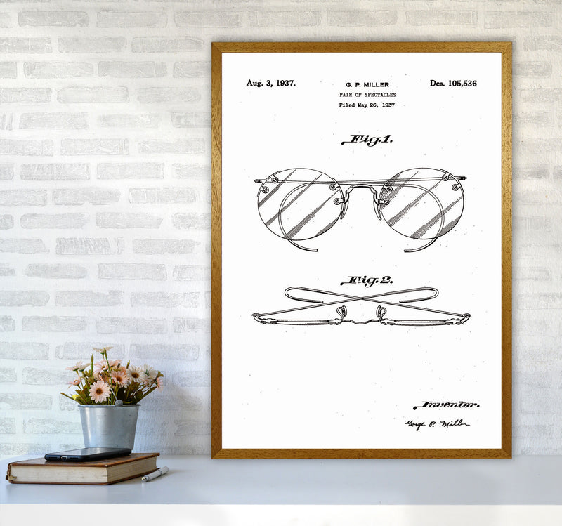 Spectacles Patent Art Print by Jason Stanley A1 Print Only