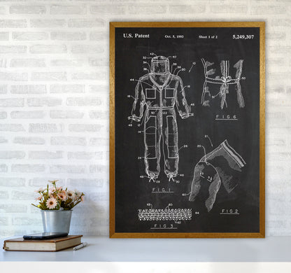 Bee Suit Patent Art Print by Jason Stanley A1 Print Only