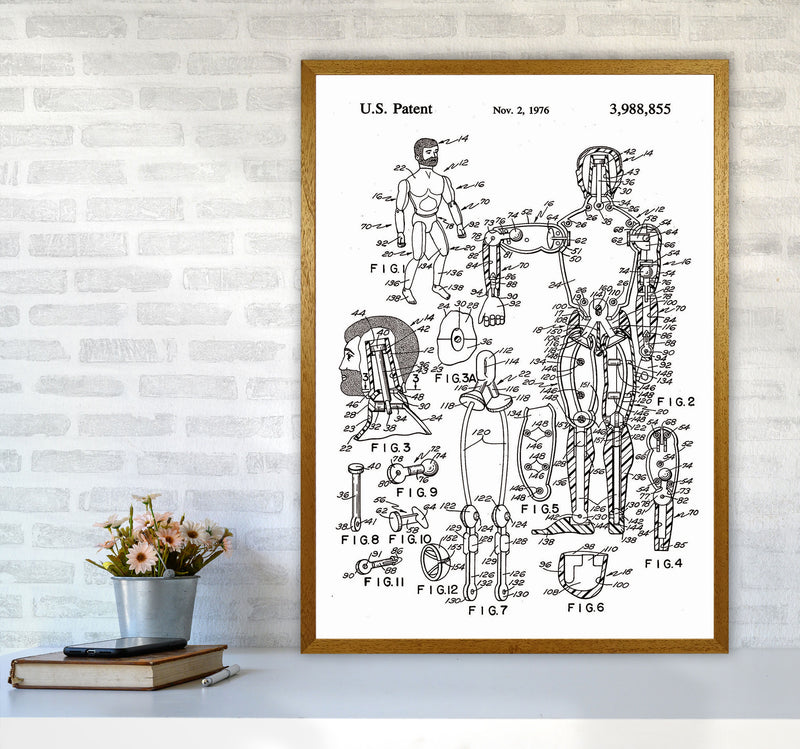 Kids Toy Patent Art Print by Jason Stanley A1 Print Only