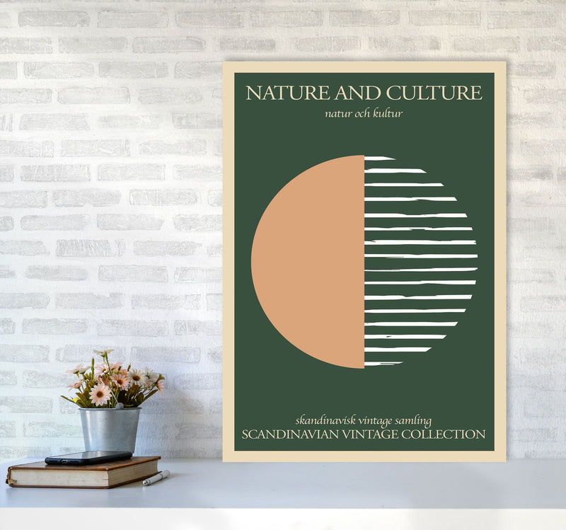 Nature And Culture Scandinavian Collection Art Print by Jason Stanley A1 Black Frame