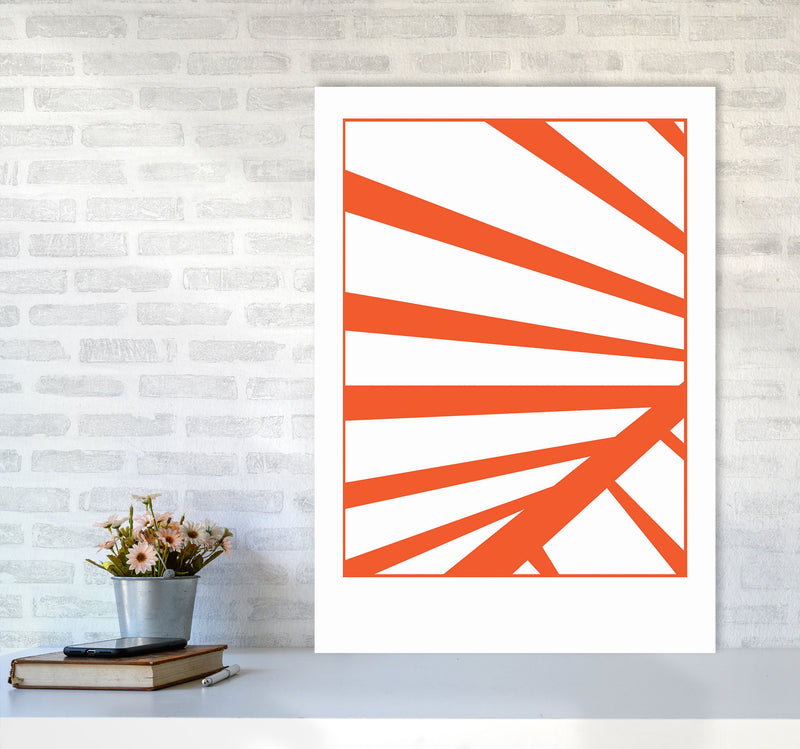 Minimal Geometric Series - 26 Art Print by Jason Stanley A1 Black Frame