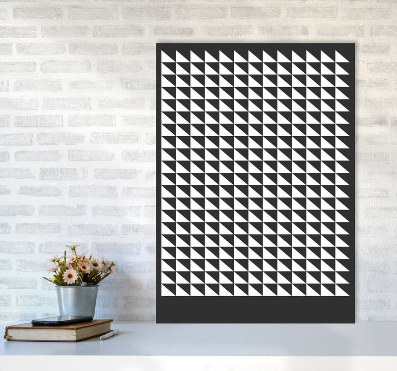 Minimal Geometric Series - 20 Art Print by Jason Stanley A1 Black Frame