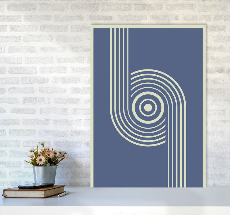 Minimal Geometric Series - 10 Art Print by Jason Stanley A1 Black Frame