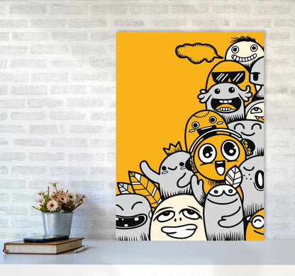 Happiness Comes In Many Forms Art Print by Jason Stanley A1 Black Frame