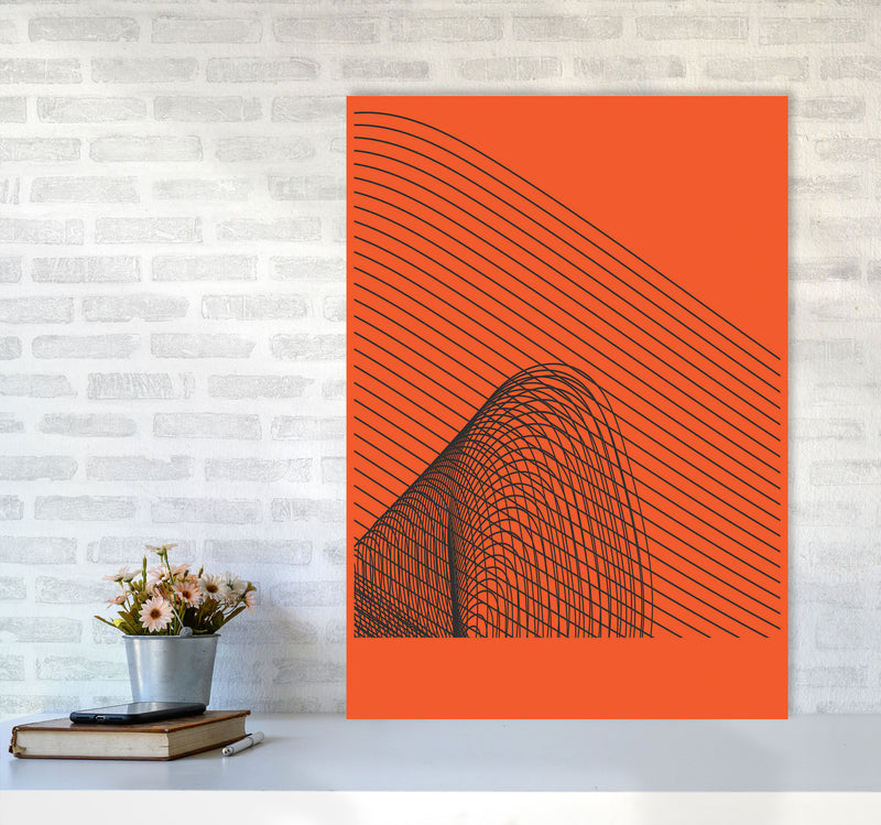 Minimal Geometric Series - 12 Art Print by Jason Stanley A1 Black Frame