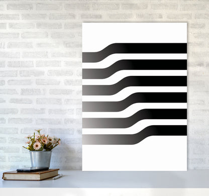 Minimal Geometric Series - 3 Art Print by Jason Stanley A1 Black Frame