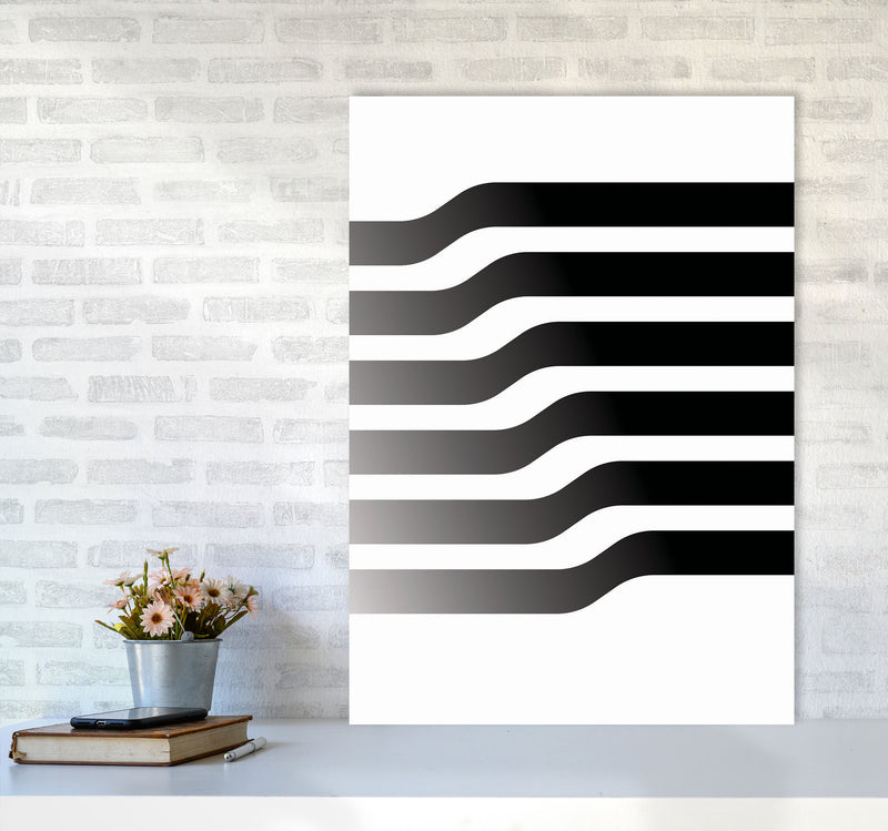 Minimal Geometric Series - 3 Art Print by Jason Stanley A1 Black Frame
