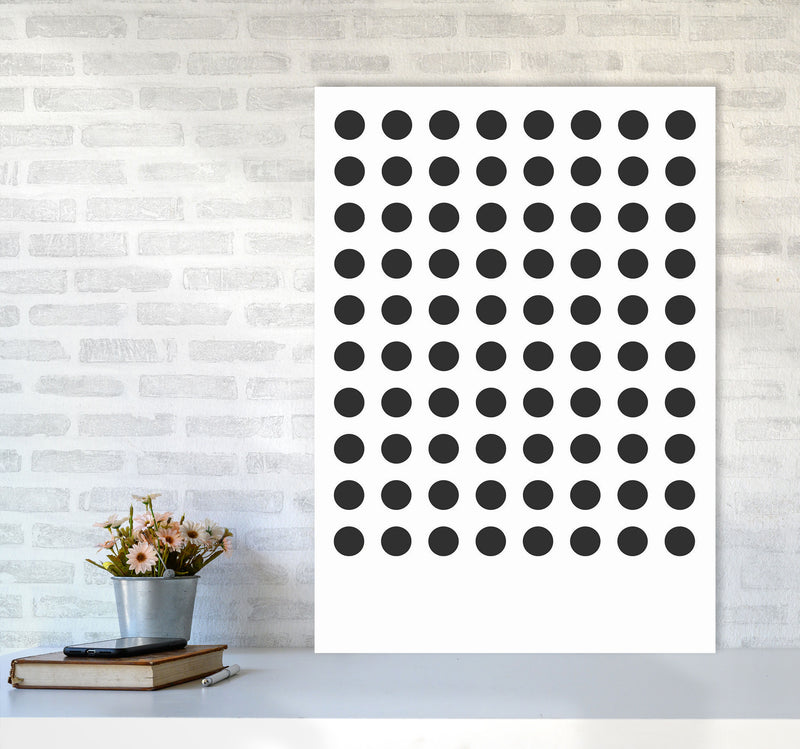 Minimal Geometric Series - 9 Art Print by Jason Stanley A1 Black Frame