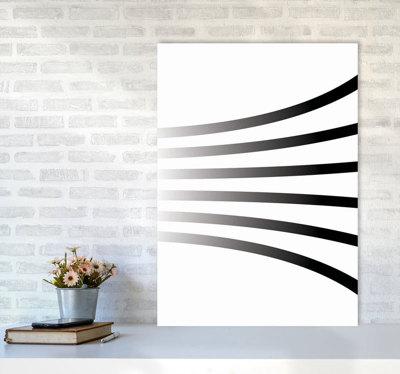 Minimal Geometric Series - 1 Art Print by Jason Stanley A1 Black Frame