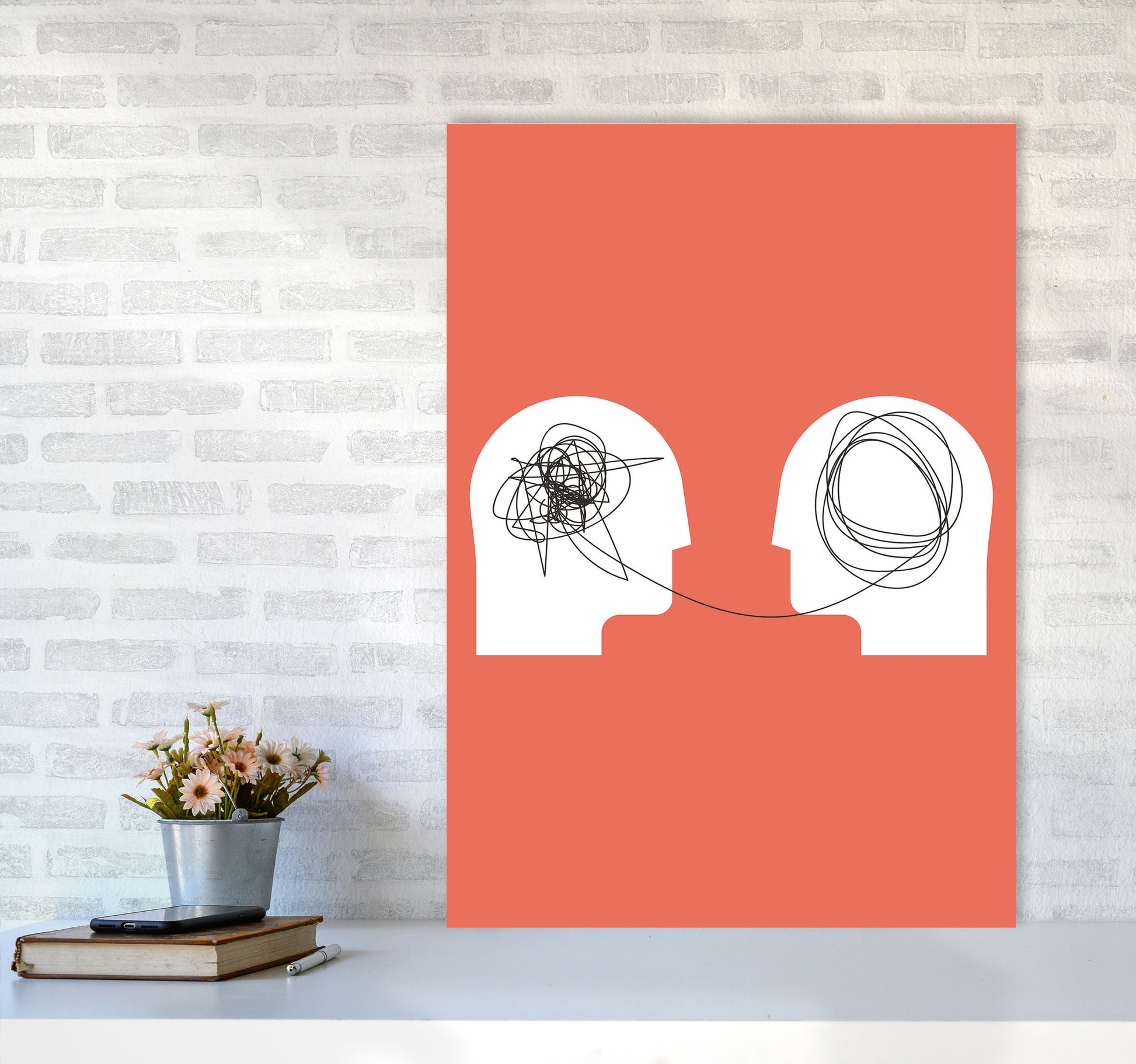 Disorganized To Organized Art Print by Jason Stanley A1 Black Frame