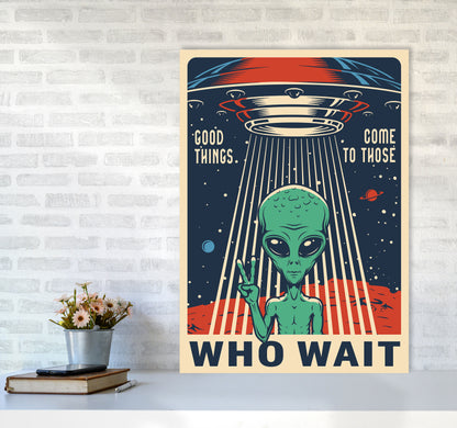 Outer Space Series - #12 Art Print by Jason Stanley A1 Black Frame