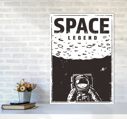Outer Space Series - #19 Art Print by Jason Stanley A1 Black Frame
