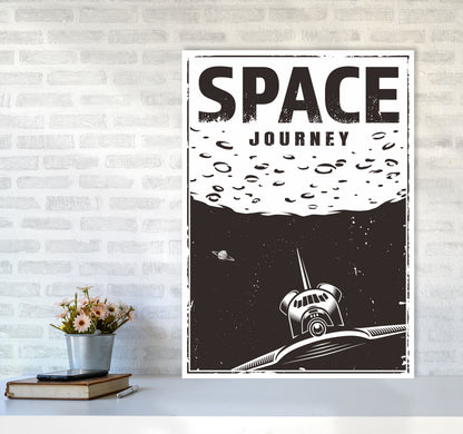 Outer Space Series - #20 Art Print by Jason Stanley A1 Black Frame