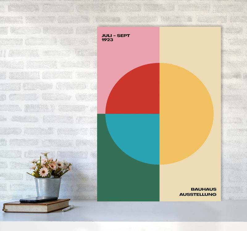 Bauhaus Juli-Sept 1923 Art Print by Jason Stanley A1 Black Frame