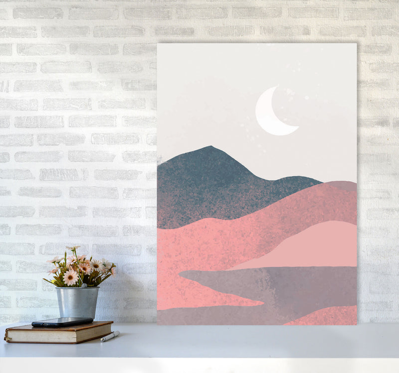 Minimal Landscape 2 Art Print by Jason Stanley A1 Black Frame